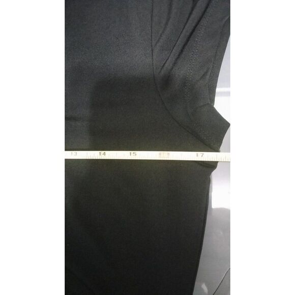 J. Peterman Women's Black Dress Cap Sleeve - Picture 5 of 7